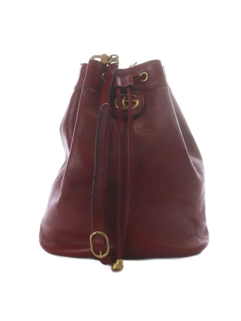 Gucci GG Marmont Shoulder Bag Backpack Drawstring Leather
